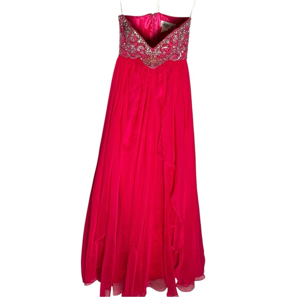 sachin and babi light blue dress Homecoming Dresses
